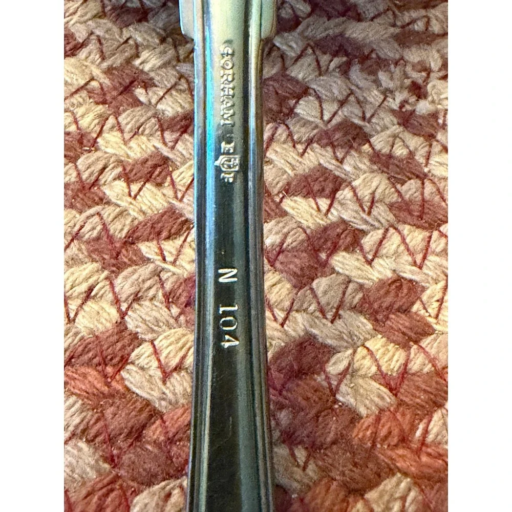 Gorham Gravy Ladle Camellia Silverplate Silver Excellent MCM Serving N104 6.75